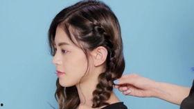 成人头纱发型教程视频,打造优雅气质造型  第3张